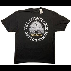 Yellowstone Montana Dutton Ranch Tee 2XLT, 24” wide 34” long NWT *e5359